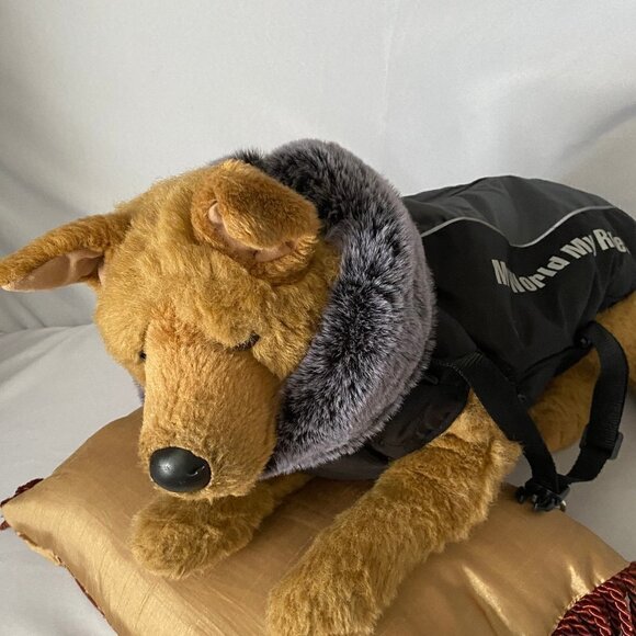 Pet Dog Winter Coat with Harness - Warm Waterproof Snow Jacket, Reflective Vest - Picture 1 of 16